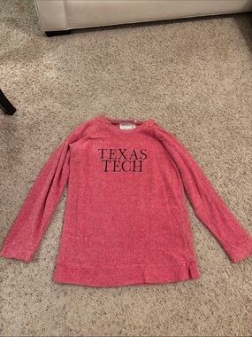 Texas Tech Red Crewneck Pullover-Pressbox